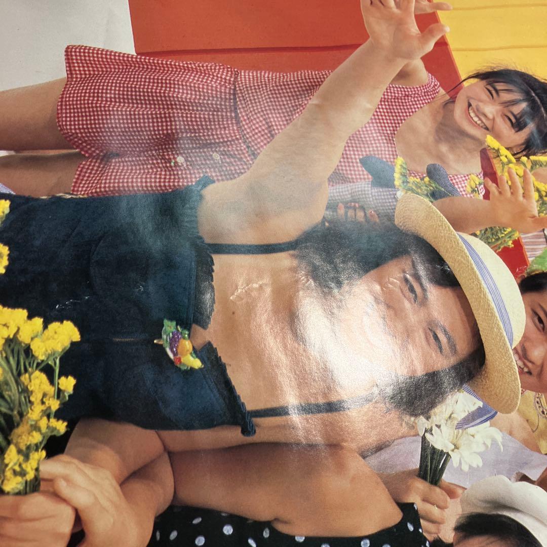 セーラー服を脱がさないで　おニャン子クラブ　B2ポスター　ダメージ有り