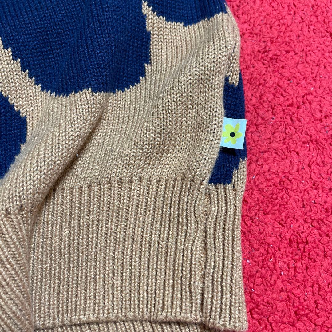 Nissy 西島隆弘 ナップタイム naptime. ニットベスト 花柄 - メルカリ