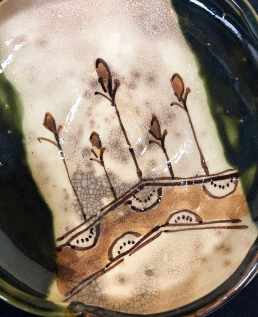 《R》織部 深皿 銘々皿 鉢 向付 10客 懐石 260107か5