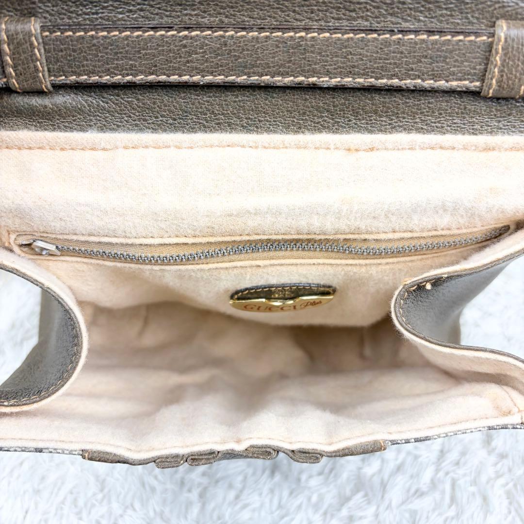 【極美品】オールドグッチ グッチプラス GGスプリーム ショルダーバッグ