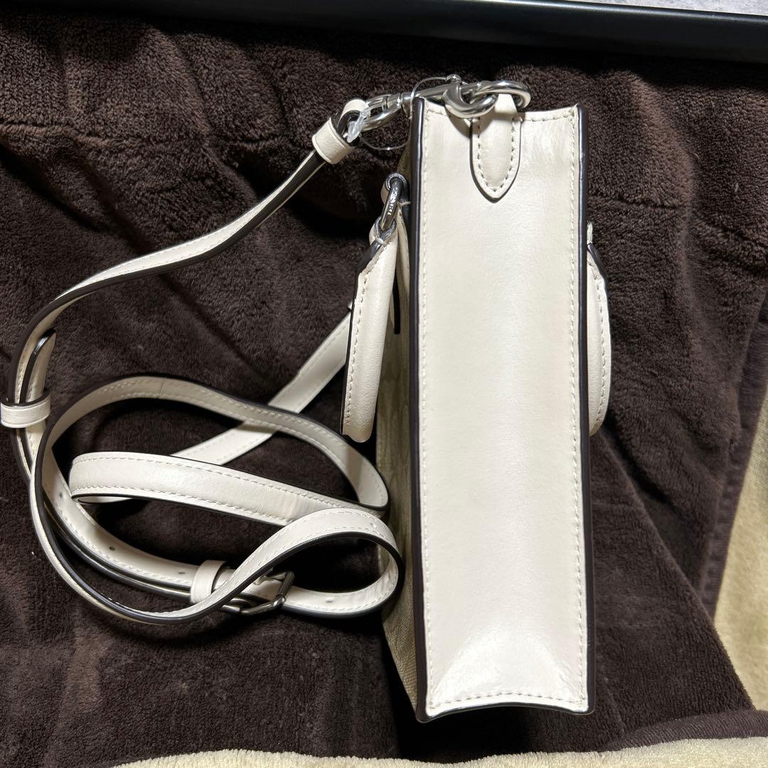 コーチ バッグ レディース ショルダーバッグ 2WAY ハンドバッグ ベージュ