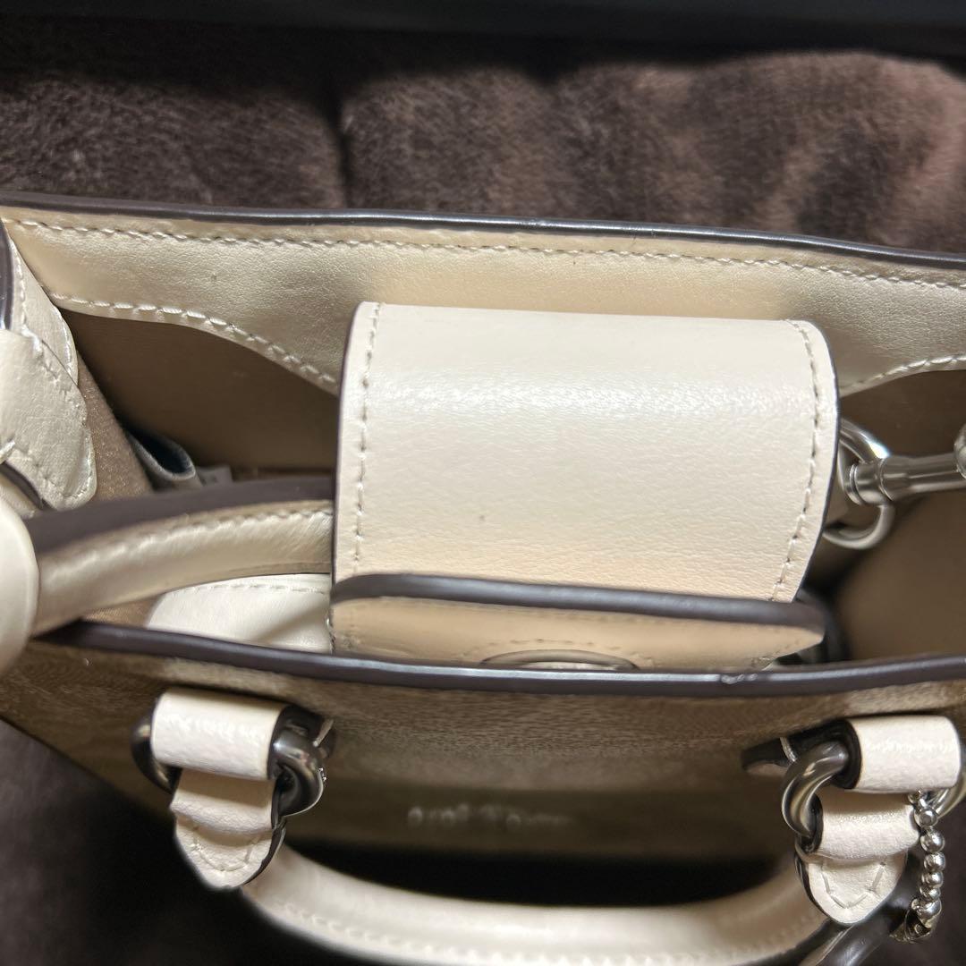 コーチ バッグ レディース ショルダーバッグ 2WAY ハンドバッグ ベージュ