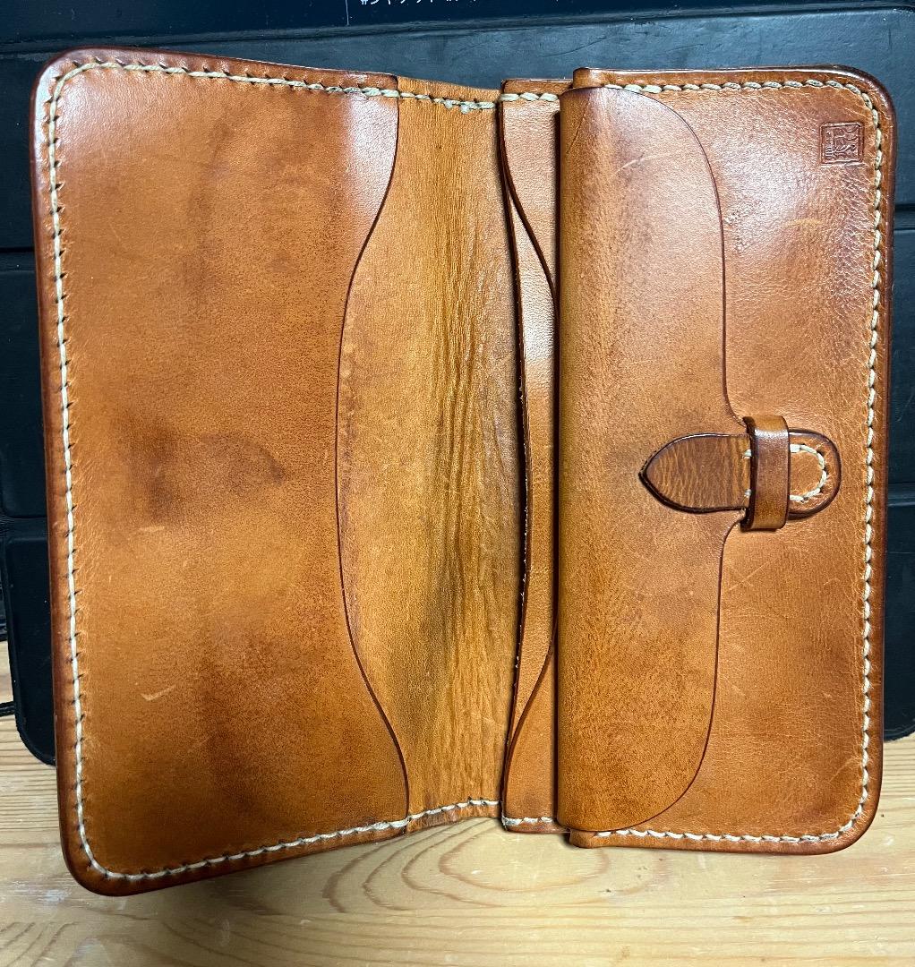 黒羽　CROW　クロウ　CBM185　マチ付き　ロングウォレット