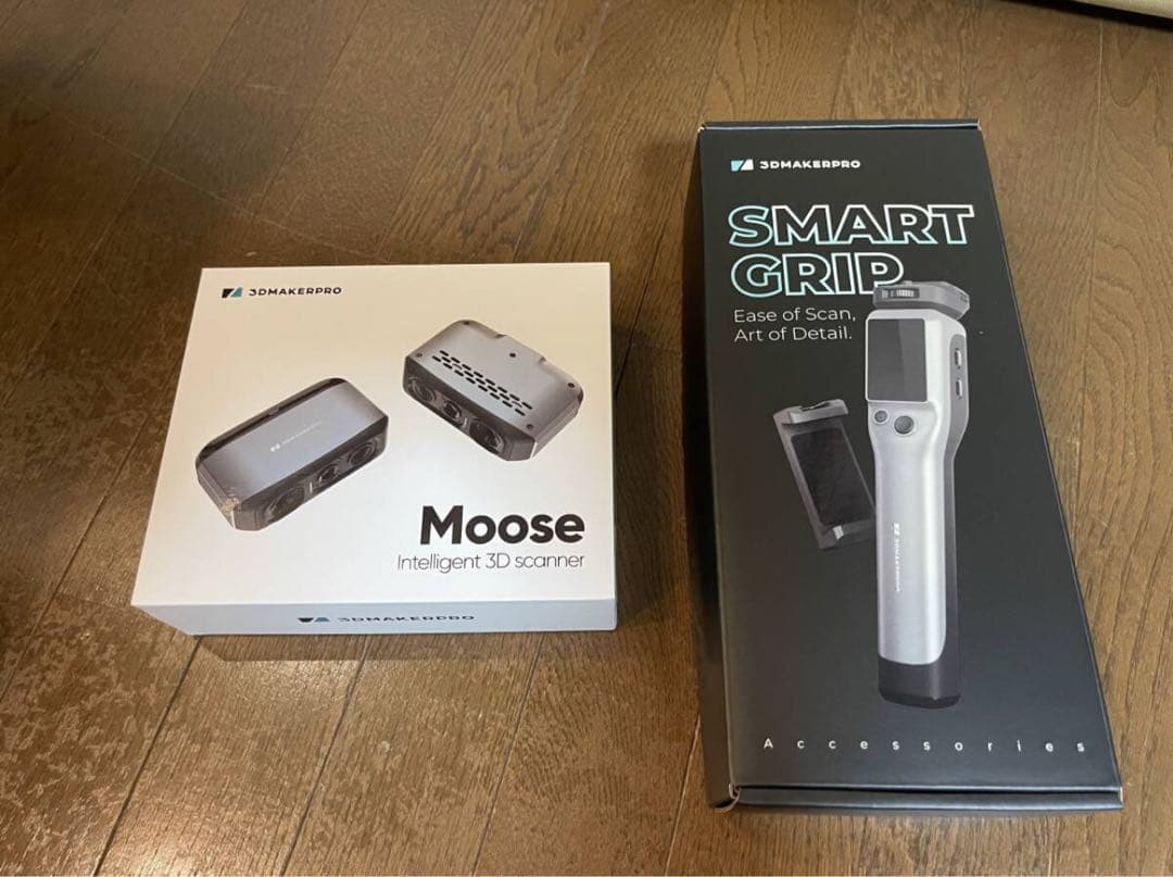 3DMAKERPRO Moose 3DスキャナーとSMART GRIP 3DMakerpro Smart grip - 3DJake International