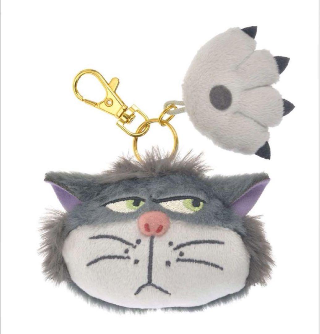 ディズニー シンデレラ ルシファー ぬいぐるみキーホルダー・キー