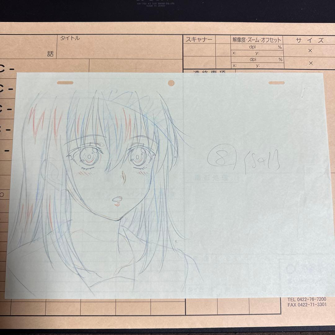 ストライク・ザ・ブラッド生原画姫柊雪菜