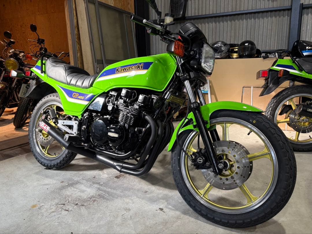 Z400GP ライムグリーン Kawasaki バイク