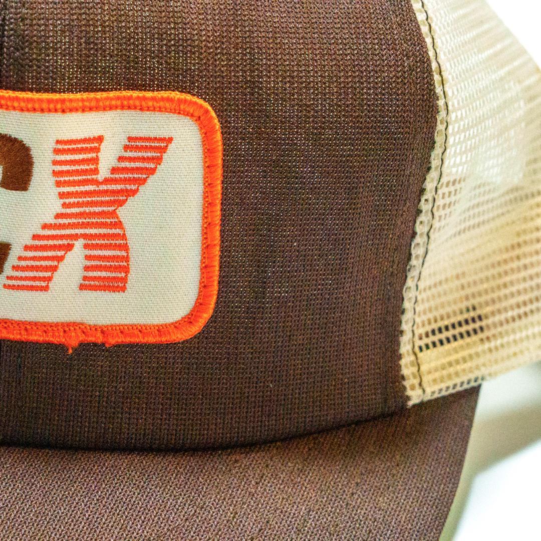 清春私物同モデル USA製ヴィンテージ CCX トラッカーキャップ 黒夢