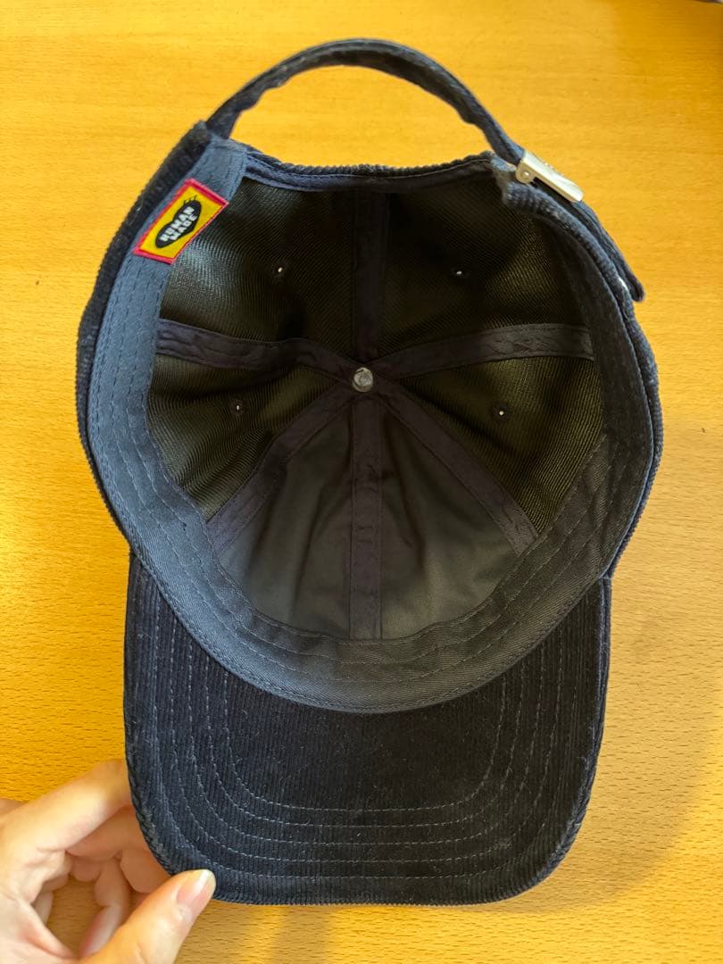 Human Made ネイビー コーデュロイキャップ