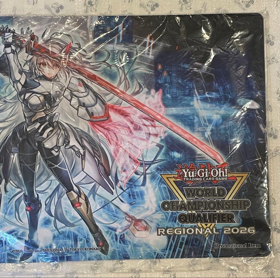 希少 新品未開封 閃刀姫 ゼロ プレイマット WCQ 2026 遊戯王