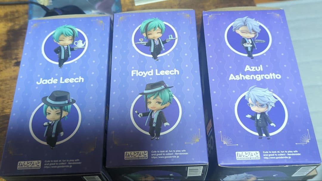 ツイステ アズール ジェイド フロイド ねんどろいど 3点