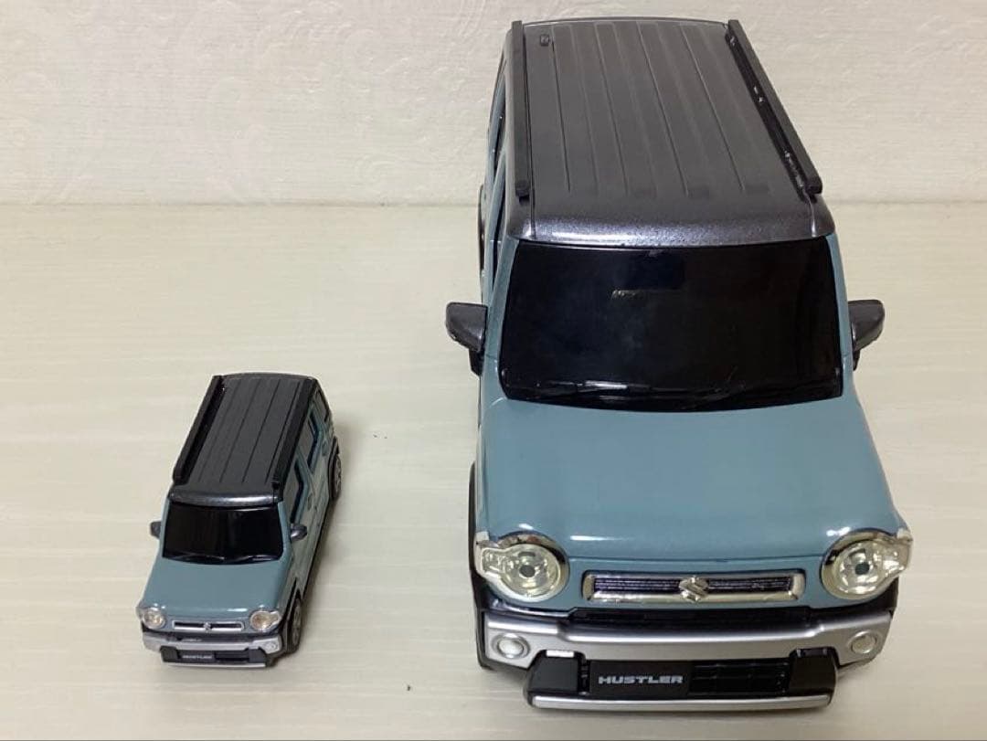 ハスラーJスタイル　オフブルー　大・中（おまけ)