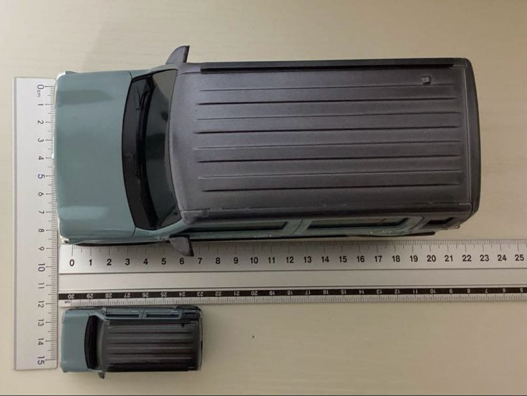 ハスラーJスタイル　オフブルー　大・中（おまけ)