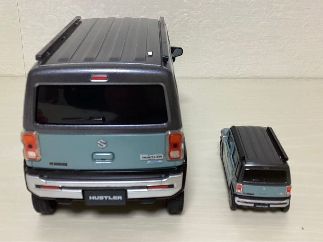 ハスラーJスタイル　オフブルー　大・中（おまけ)