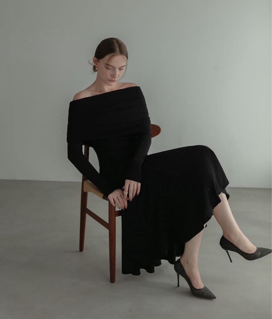 Leja マーメイドワンピースドレス 結婚式ドレス パーティードレス