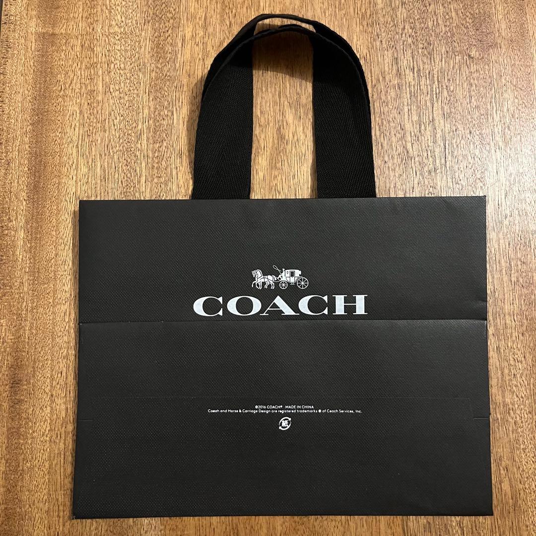 COACH コーチ ショップ袋 ショッパー 紙袋 袋 プレゼント用 ギフト用