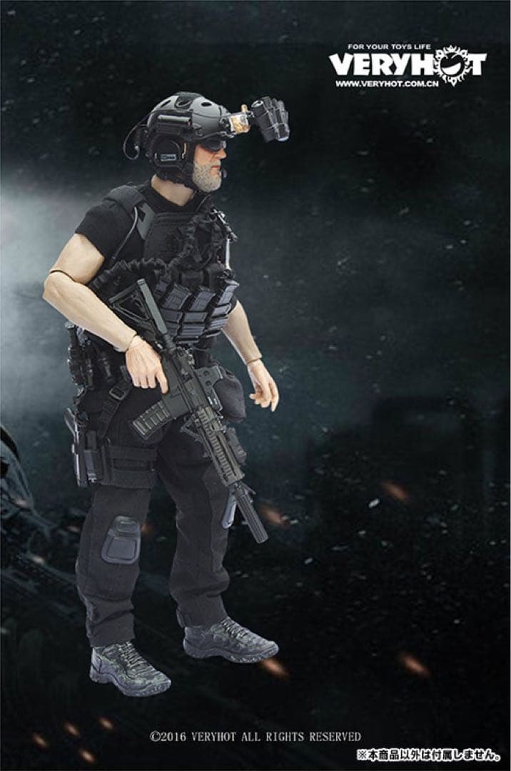 VERYHOT 1/6 CQB ナイトセット　ユニフォーム&アクセサリー　装備