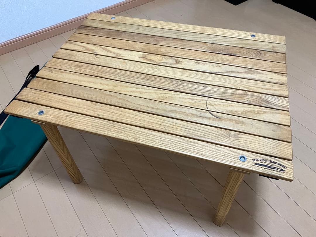 ブルーリッジチェアワークス LSソリッドトップスナックテーブル BLUE