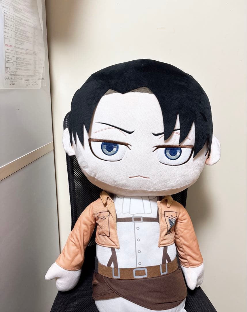 進撃の巨人 リヴァイ 超BIG ぬいぐるみ