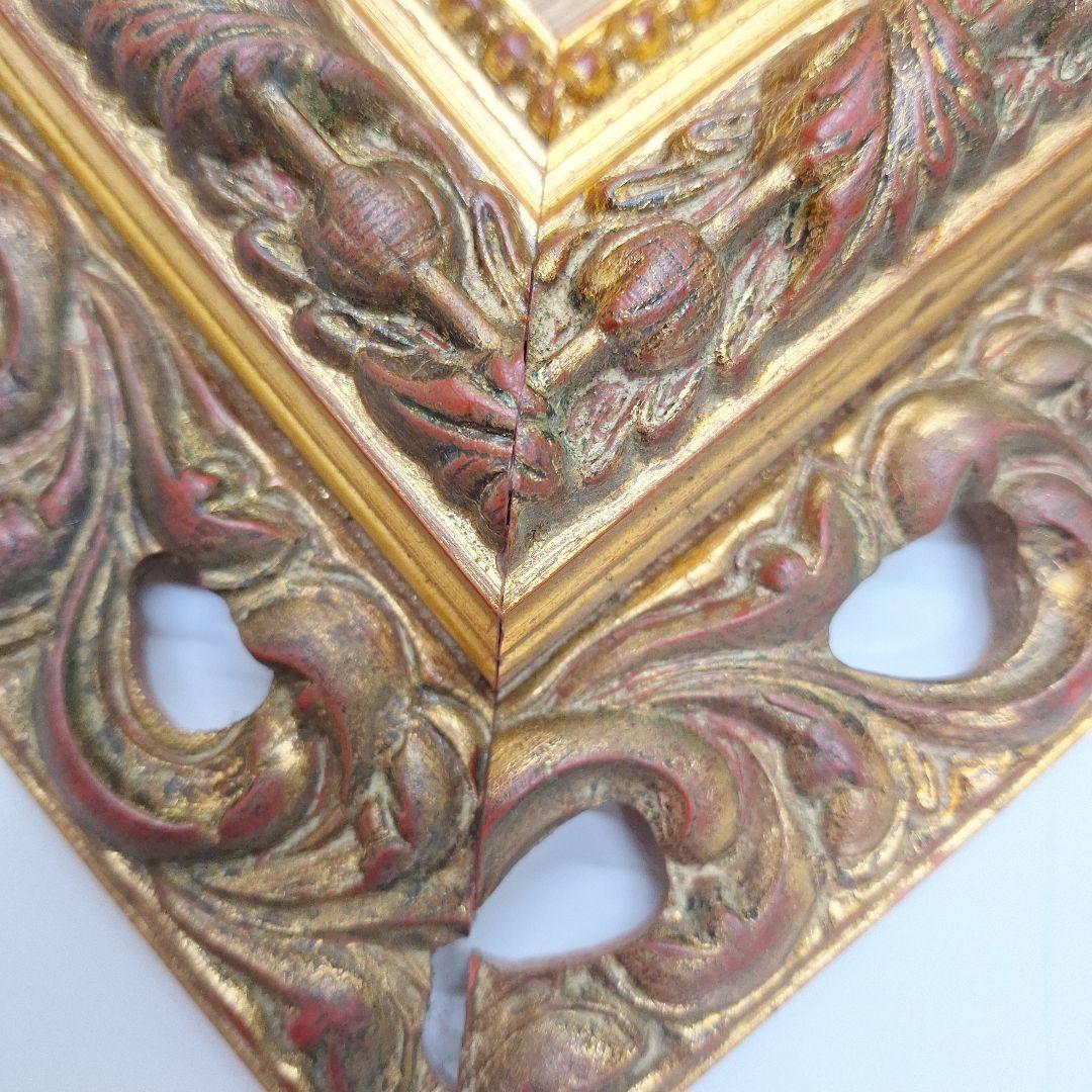 未使用/透かし模様 フィレンツェ額縁 油絵額縁 - メルカリ