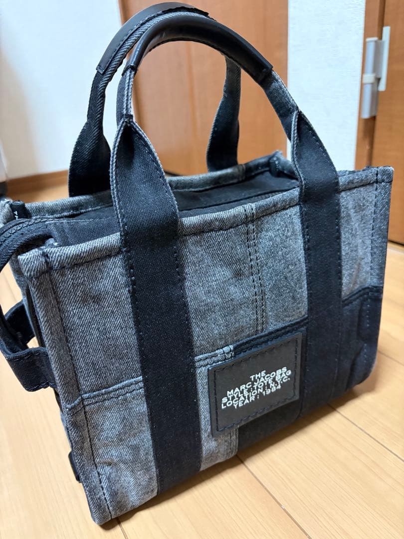 マークジェイコブス トートバッグ ショルダー 2way デニム 希少 ブラック