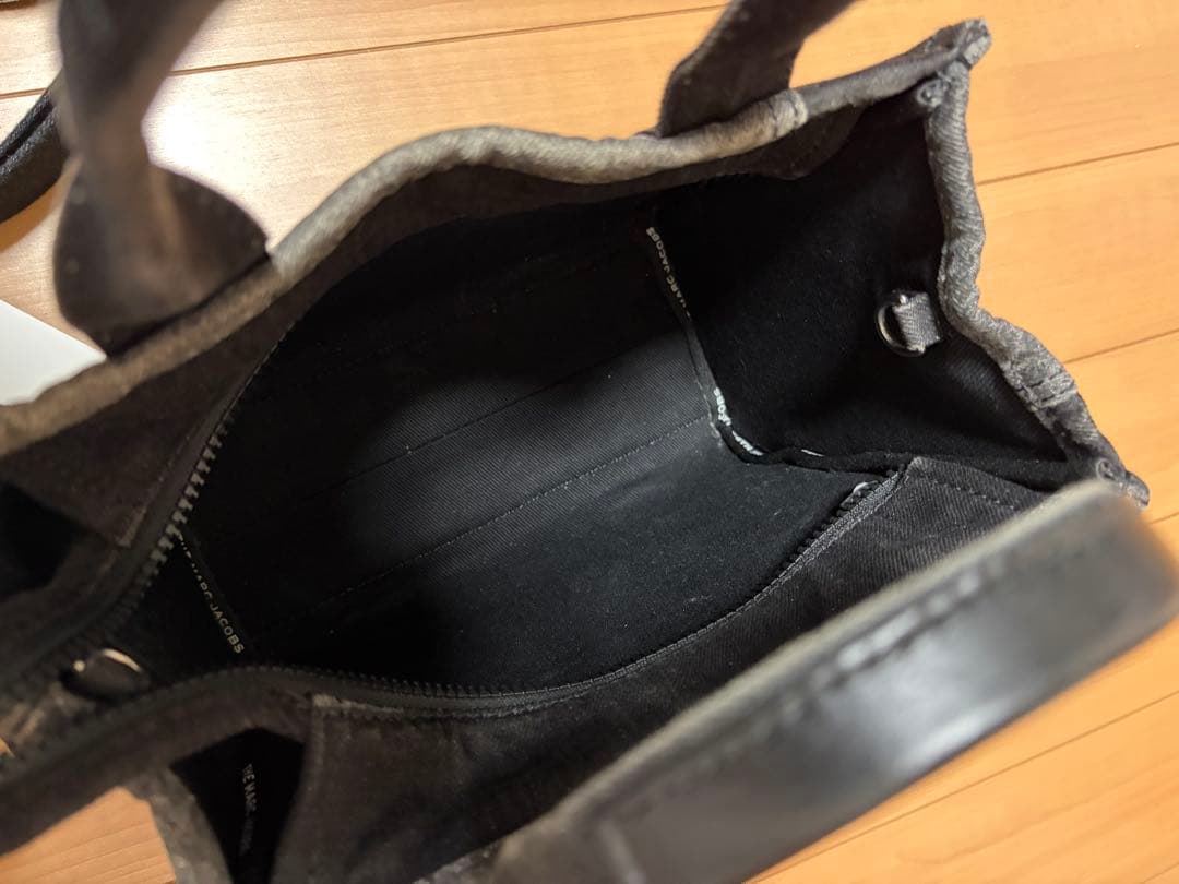 マークジェイコブス トートバッグ ショルダー 2way デニム 希少 ブラック