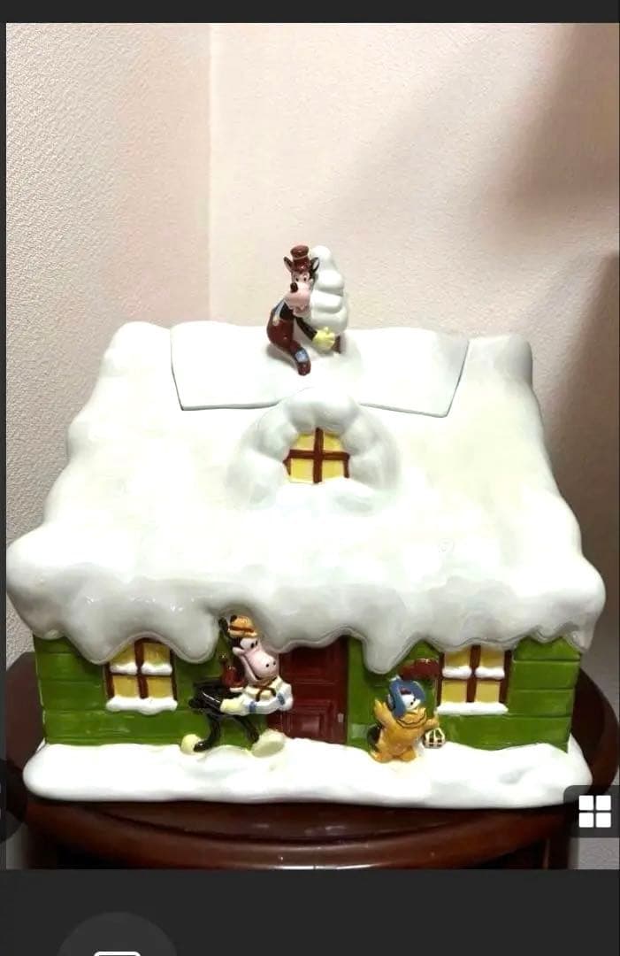 ハウスオブ ミッキーマウス クッキージャー 75周年記念 ビッグフィギュア