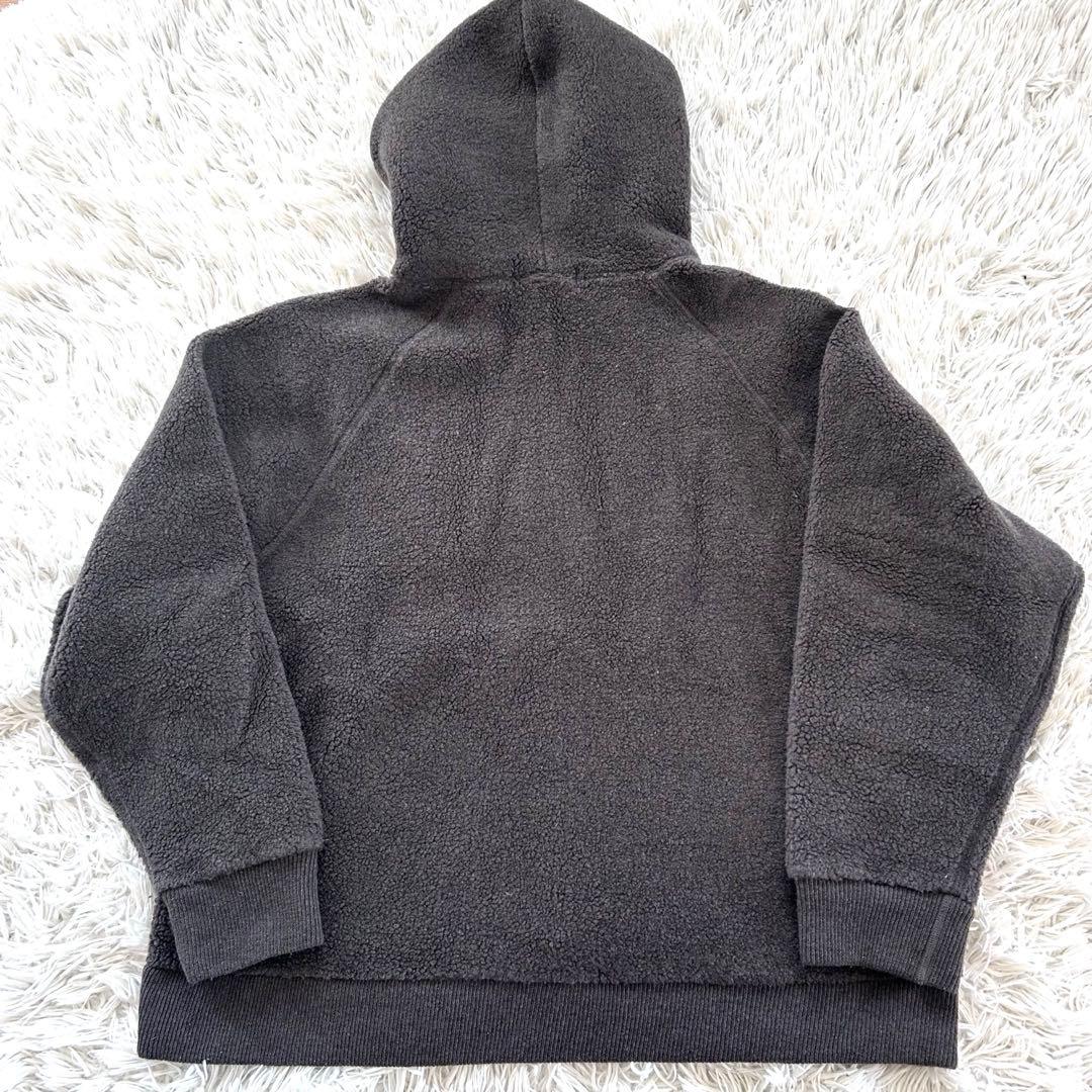 グラフペーパー Wool Boa パーカー サイズ1 グレー