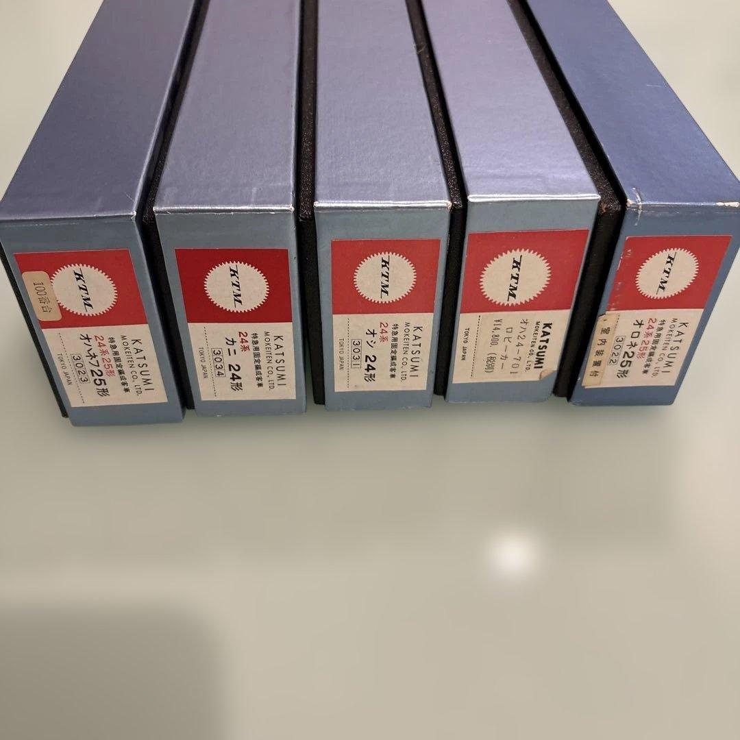 HOゲージ　カツミ 寝台車両5両　現状渡し