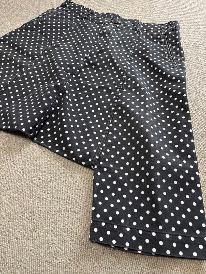 BLACK COMME des GARCONSドットサルエルパンツM