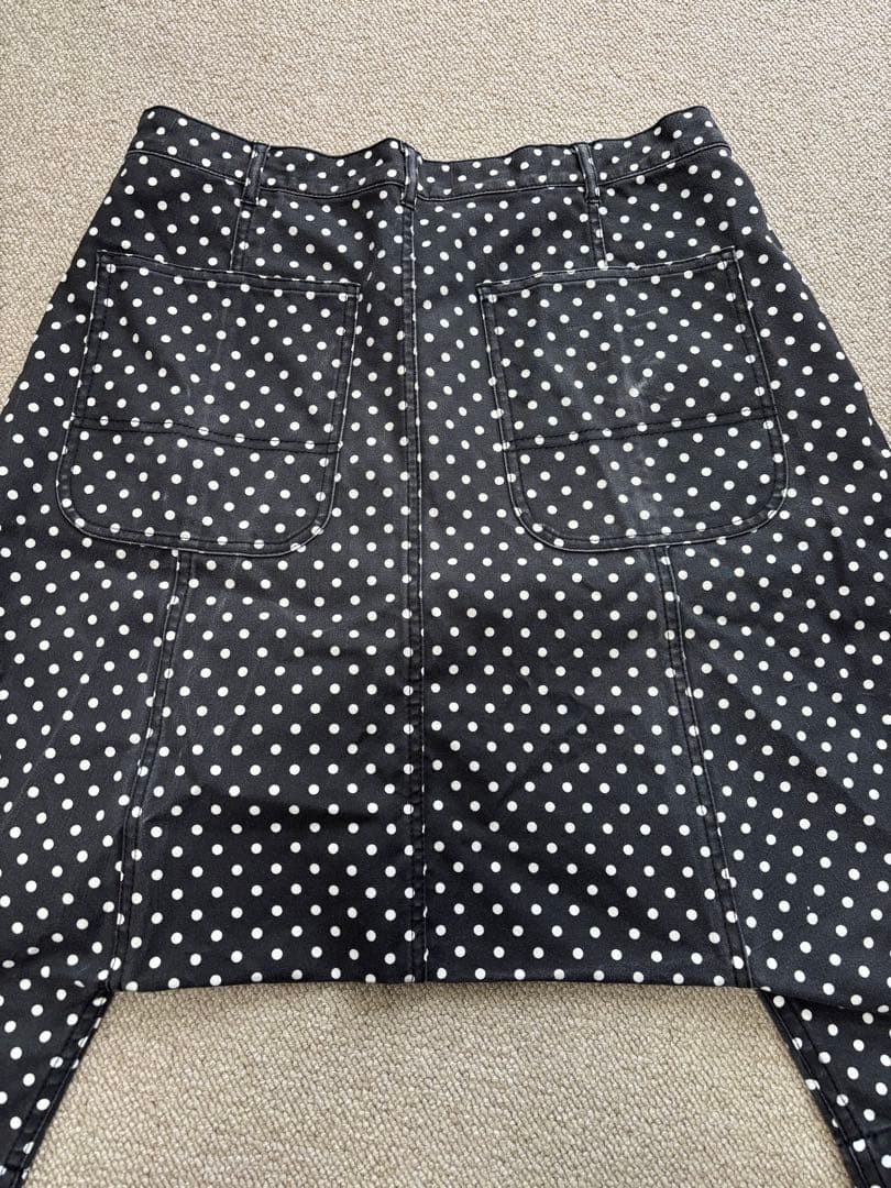 BLACK COMME des GARCONSドットサルエルパンツM