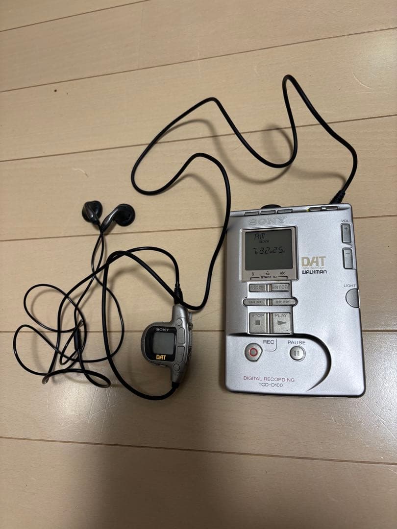 ☆SONY ソニー DAT ウォークマン TCD-D100
