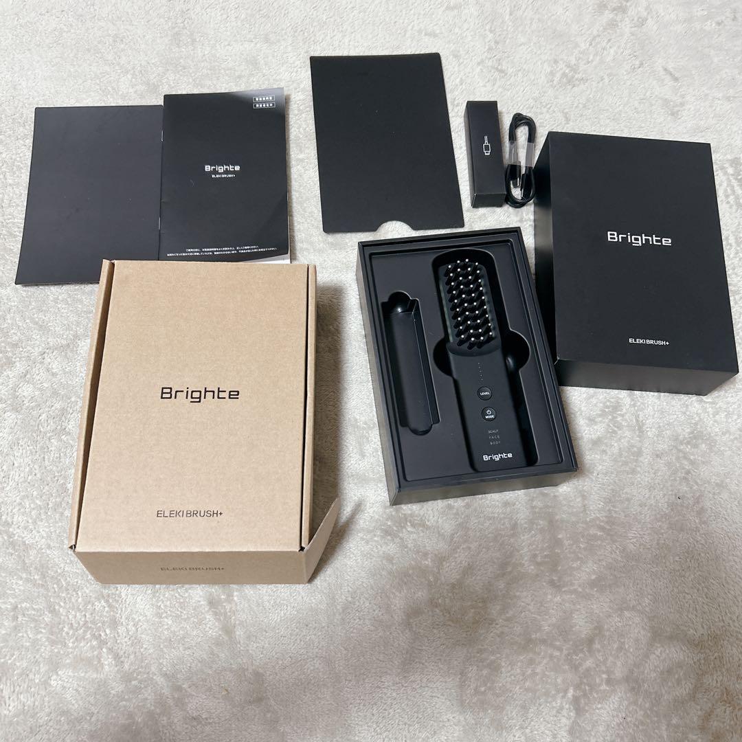 【美品】ブライト エレキブラシ プラス 美顔器Brighte 付属品 Amazon.co.jp: 【佐々木希アンバサダー】 Brighte ブライト ELEKI