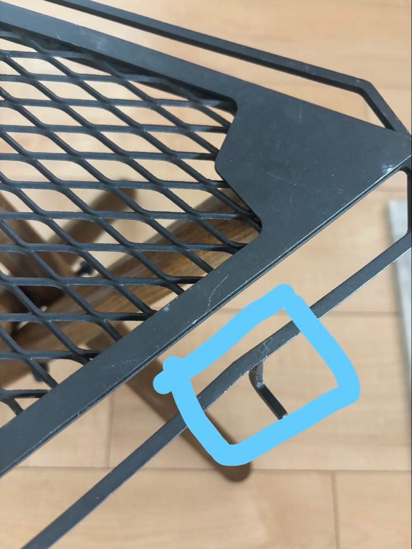 SomAbito 焚き火side stand(脚付)ビンテージカラー