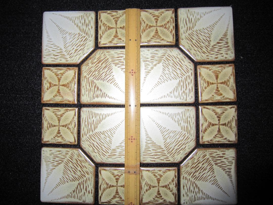 くらいふ昭和5０年代レトロ廃盤モザイクタイル メープルその１ 。７シート～