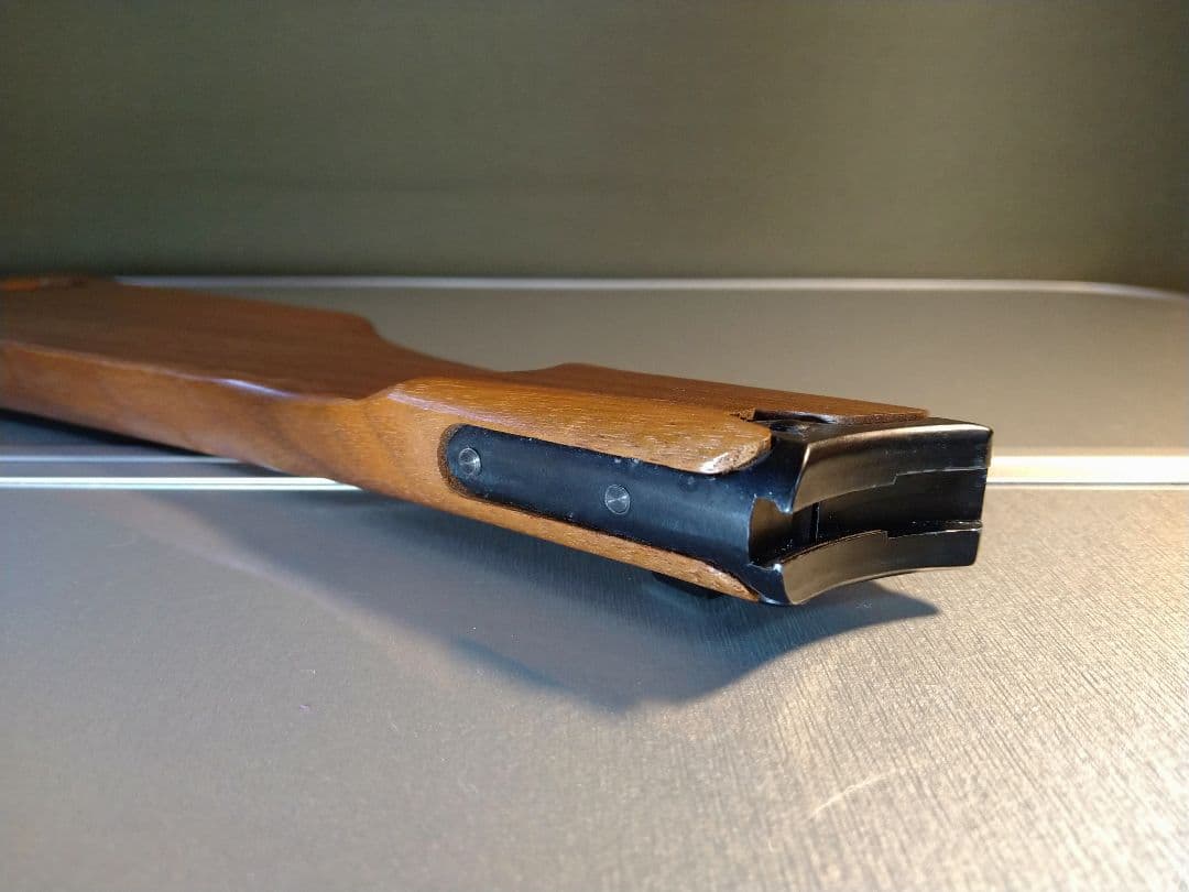 希少な極美品！タナカワークス ルガーP08用 ショートタイプ 木製ストック！