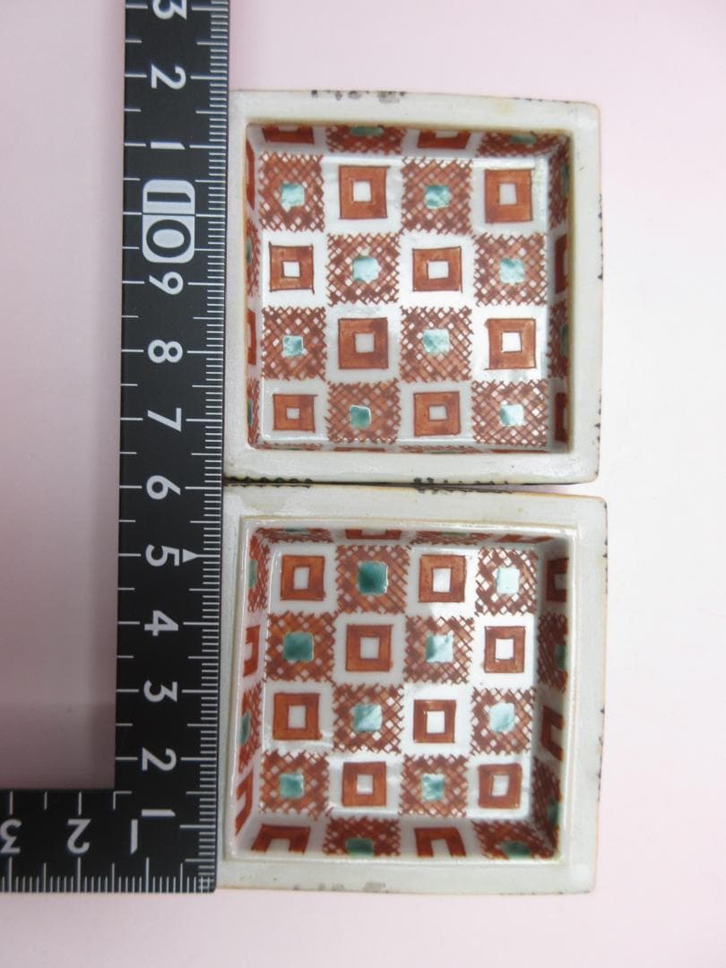 九谷焼 北出不二雄 色絵 千字文 香合 色絵 詩句 香合 E04 71215 - メルカリ