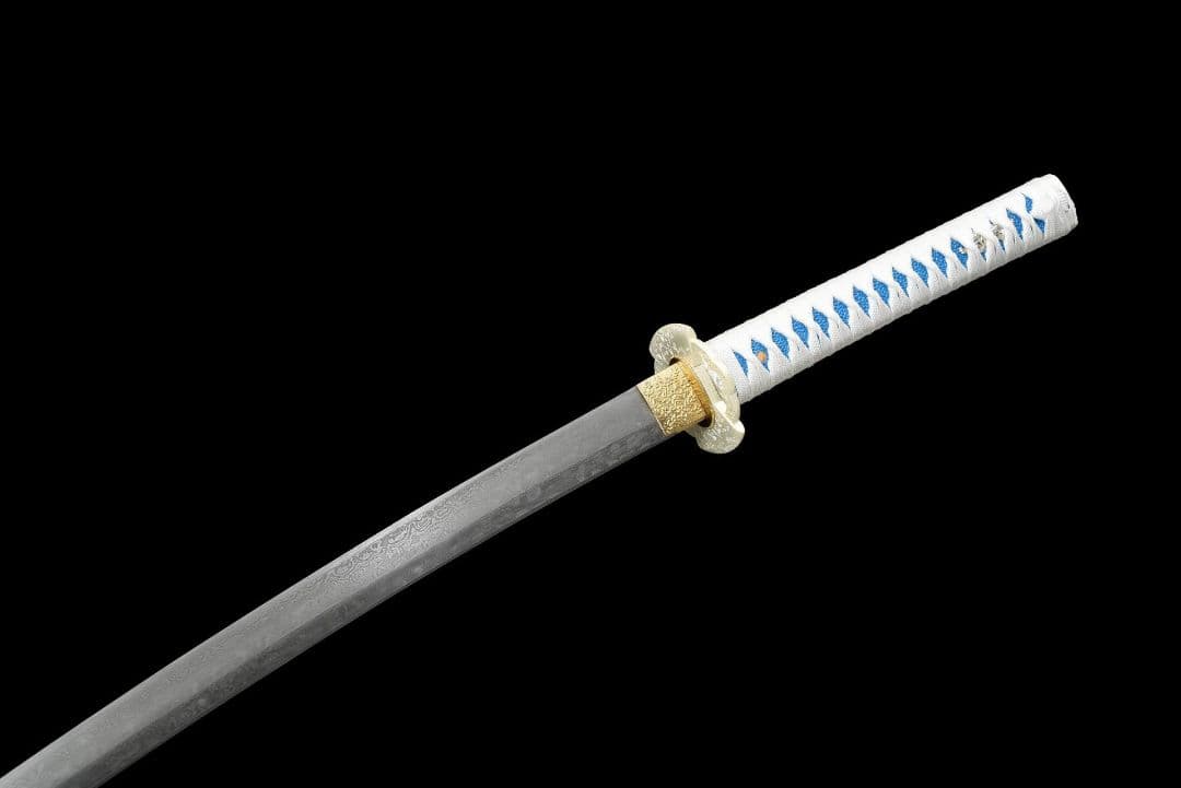 1037-武具 刀装具 日本刀　模造刀 居合刀 武士道 武蔵 鑑賞用 手鍛造打