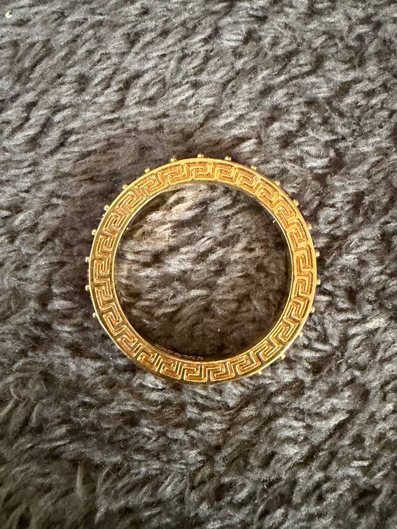 VERSACE ゴールド ピンク 指輪 リング