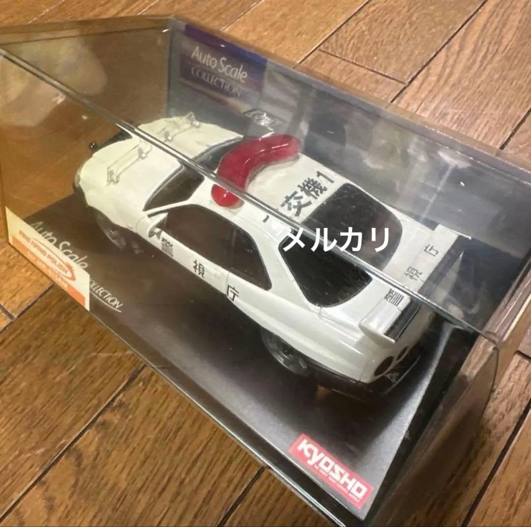 京商ミニッツ　ミニッツ　Police Car R34 GT-R 警視庁パトカー