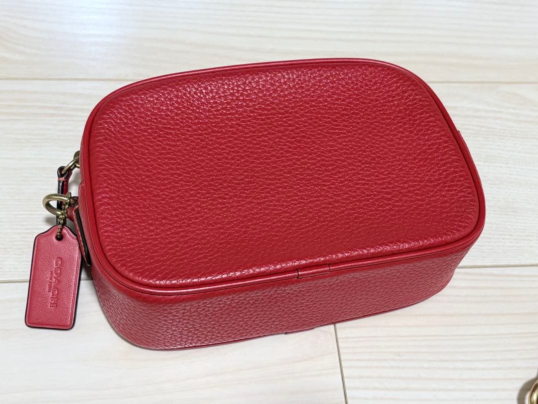 美品 コーチ ショルダーバッグ カメラバッグ 斜め掛け CC386 クロスボディ