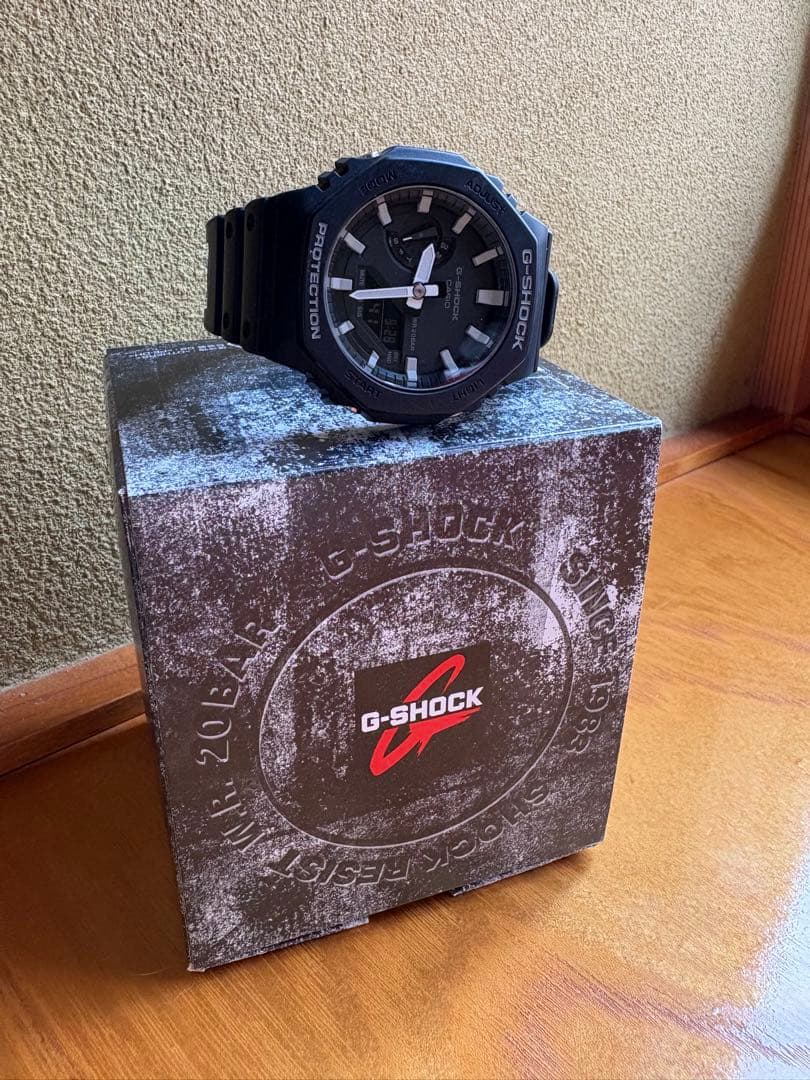 G-SHOCK CASIO GA-2100-1ADR カシオーク ブラック