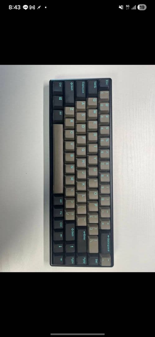 コンパクトキーボード ダークブルー ベージュ Amazon | ATTACK SHARK x AJAZZ K86 ゲーミングキーボード ワイヤレス