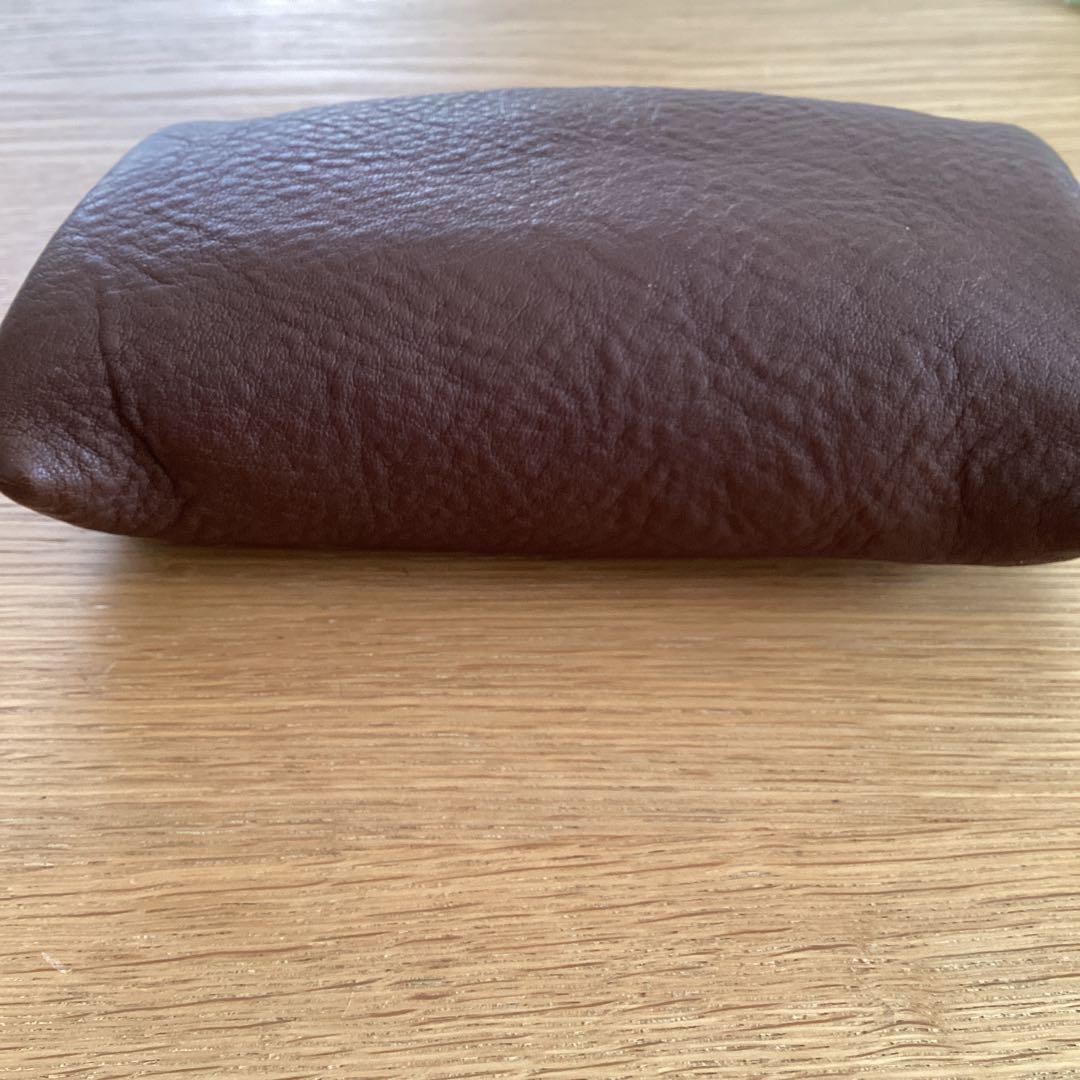 新品‼️ 美品‼️ 土屋鞄製造所　ブラウンレザー　がま口ケース