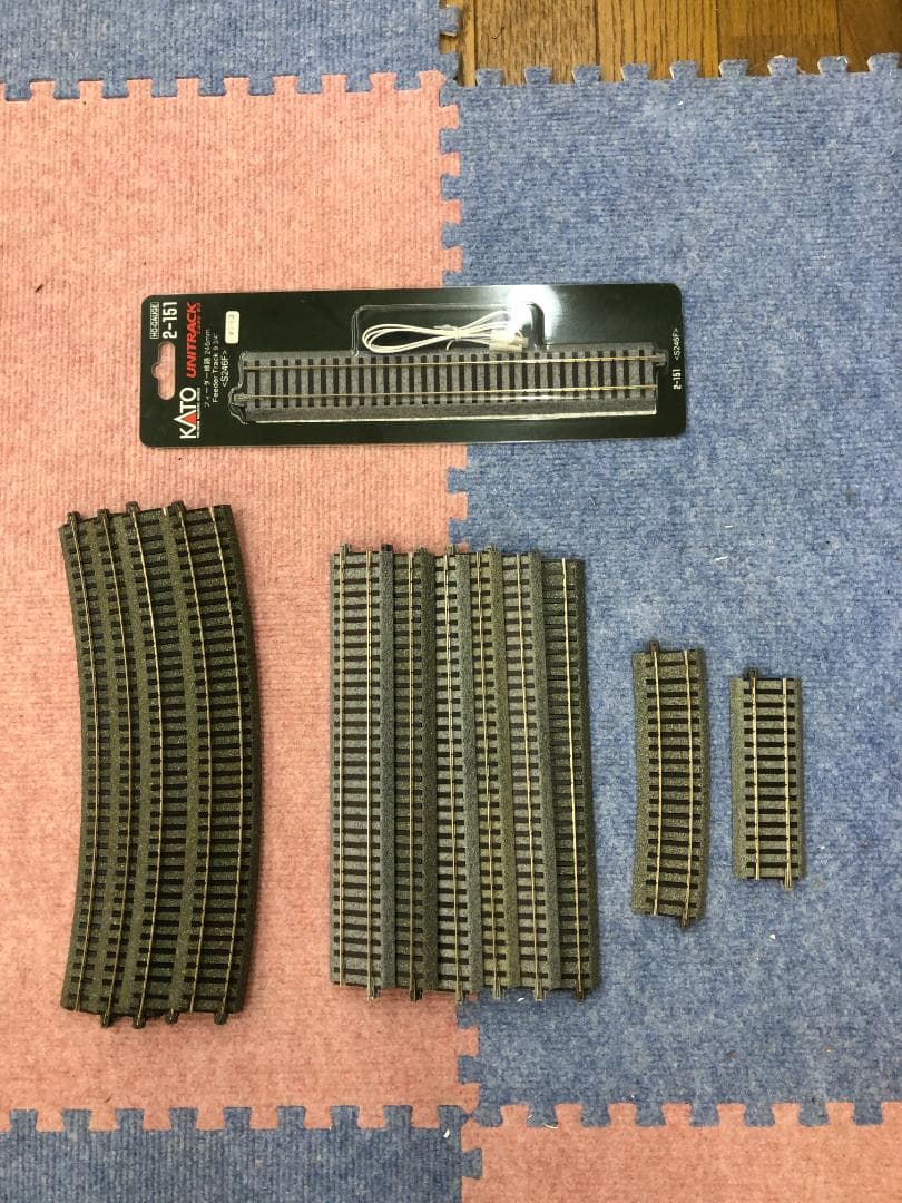 カトー　HOゲージ　レール、パワーパック、ポイントレバー一式