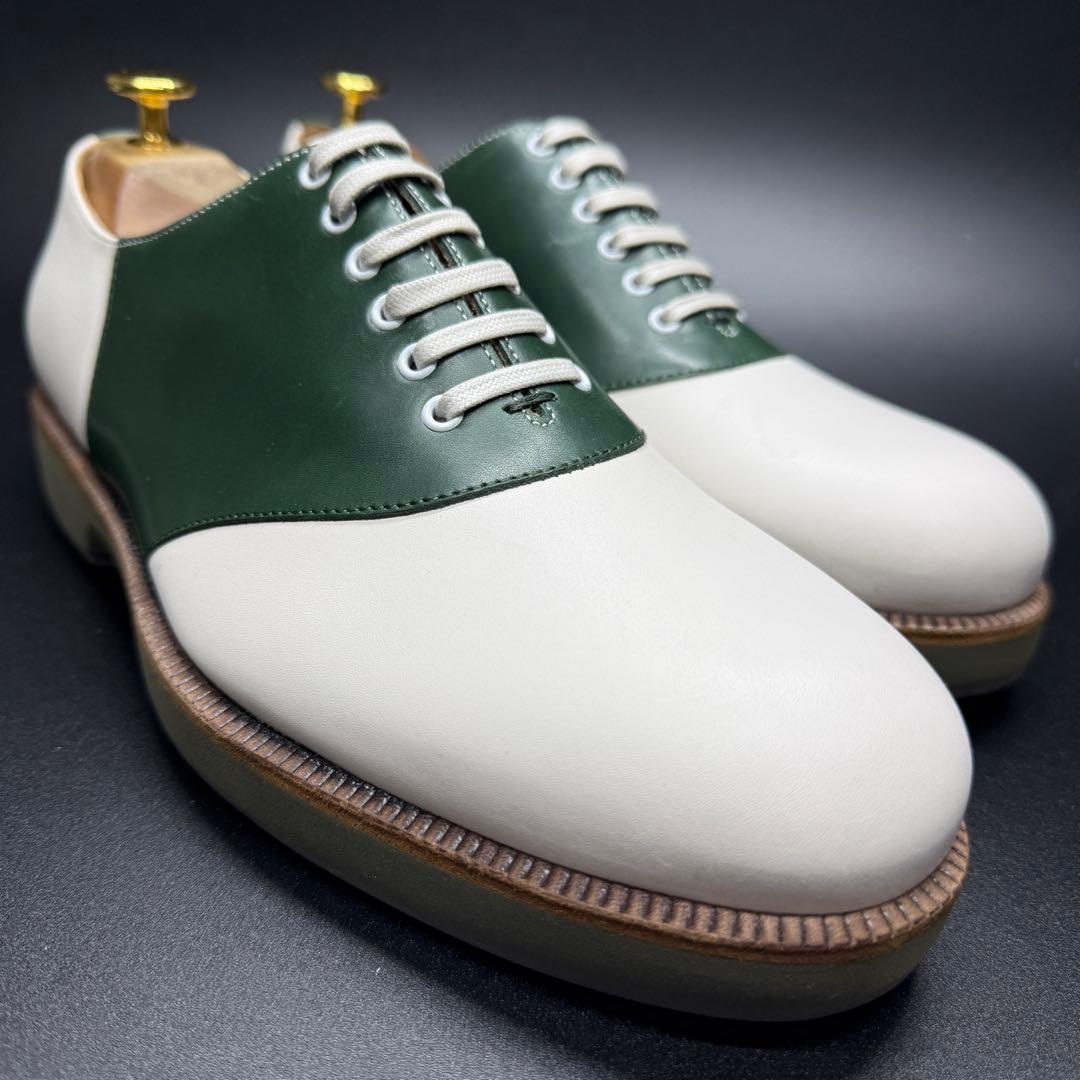 【未使用に近い】 Salvatore Ferragamo サドルシューズ 革靴