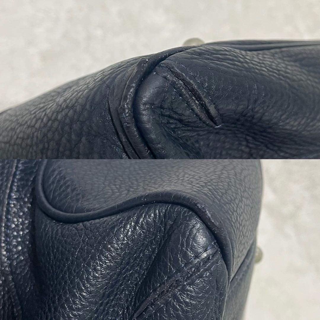 ペッレモルビダ メイデンボヤージュ 2室 2WAY ビジネスバッグ 紺A4