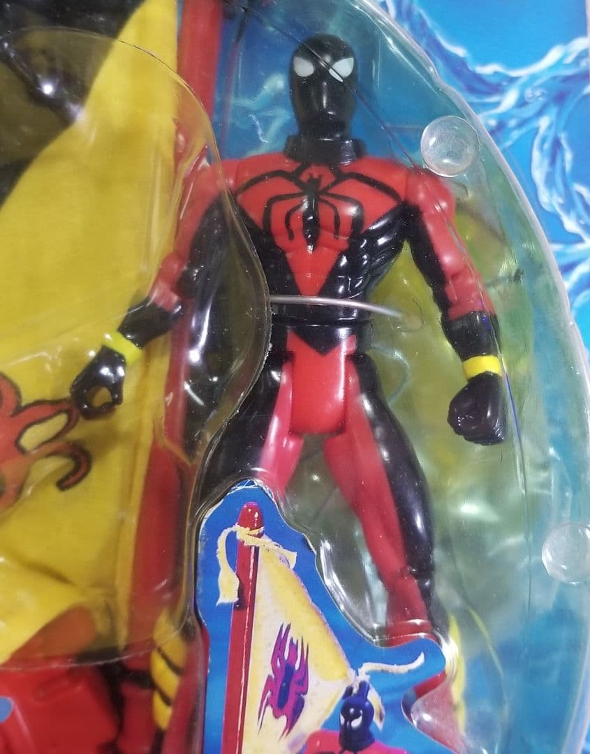 トイビズ スパイダーマン WEB SPLASHER フィギュア 1998年 TOYBIZ