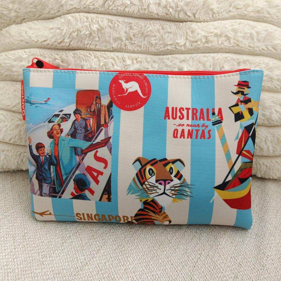 ☆新品・未開封☆ カンタス航空ビジネスクラス アメニティ ポーチ