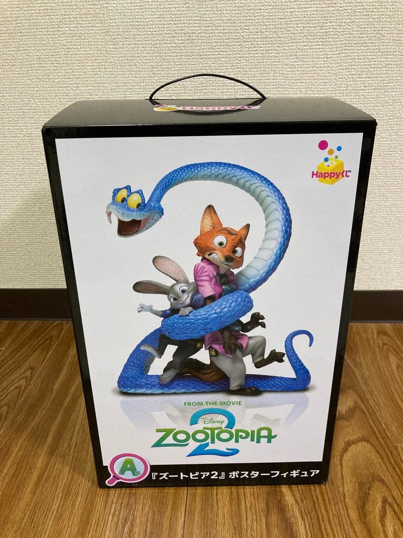 Happyくじ ズートピア2 A賞ポスターフィギュア - メルカリ